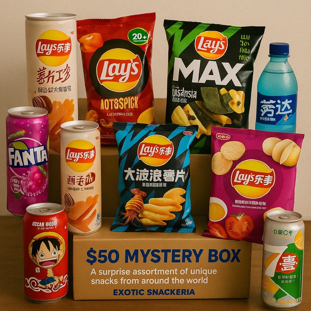 $50 Mystery Snack Box with Lay's and Fanta